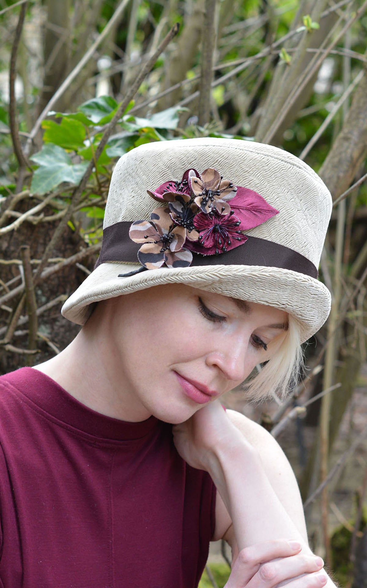 Riley Hat Exclusively Handmade by Pandemonium Millinery