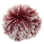 Large / Berry Foxy Faux Fur Pom