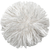 Ivory Faux Fur Pom