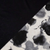 Small / Medium / Linen in Black/White Floral W/ Abyss