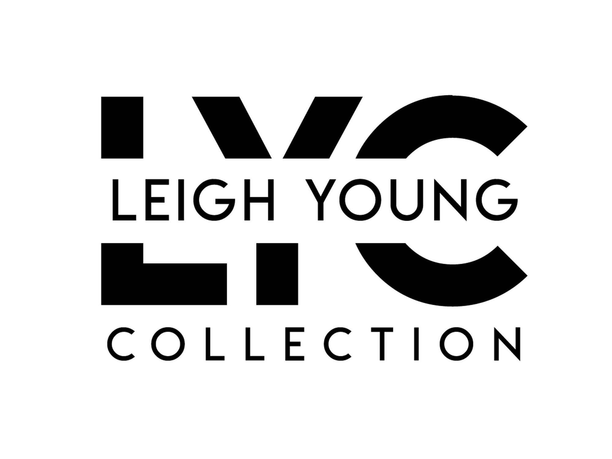 Leigh Young Collection logo - resort and Leasure wear clothing line handsewn in Seattle WA USA