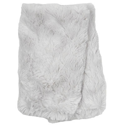 Reversible Fingerless Gloves | Ocean Mist Luxury Faux Fur lined Ivory | Pandemonium Millinery