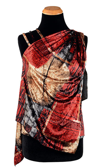Moab Top | Painted Desert Velvet | Handmade in Seattle WA USA | Leigh Young Collection