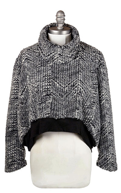Northwest Pullover Top - Luxury Faux Fur in Cozy Cable Made is Seattle Washington
