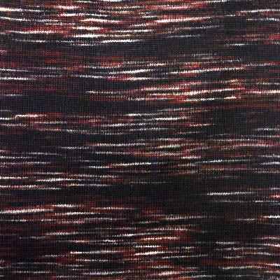 Swatch image for Men&#39;s Infinity Scarf | Cherry Cordial Sweet Stripes | Handmade in Seattle WA Pandemonium Millinery