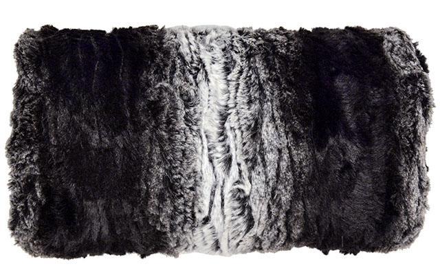 Muff, Reversible less pockets - Luxury Faux Fur in Smouldering Sequoia - Sold Out!
