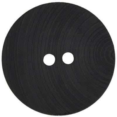  Oversized Button | 2 1/8&quot; Polyamide Button Black | Pandemonium Millinery | Seattle WA