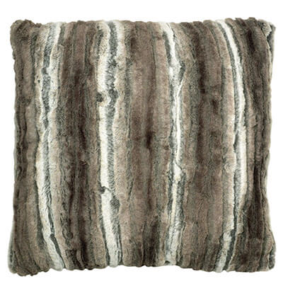 Small faux fur pillow sales