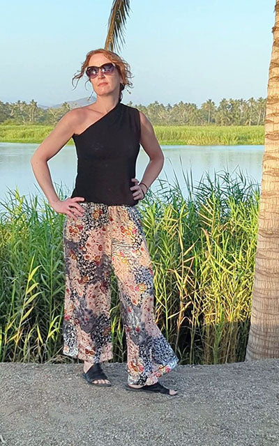 28 Modern ways to Wear Palazzo Pants with other Outfits  Tropical fashion,  Palazzo pants outfit, Tropical pants
