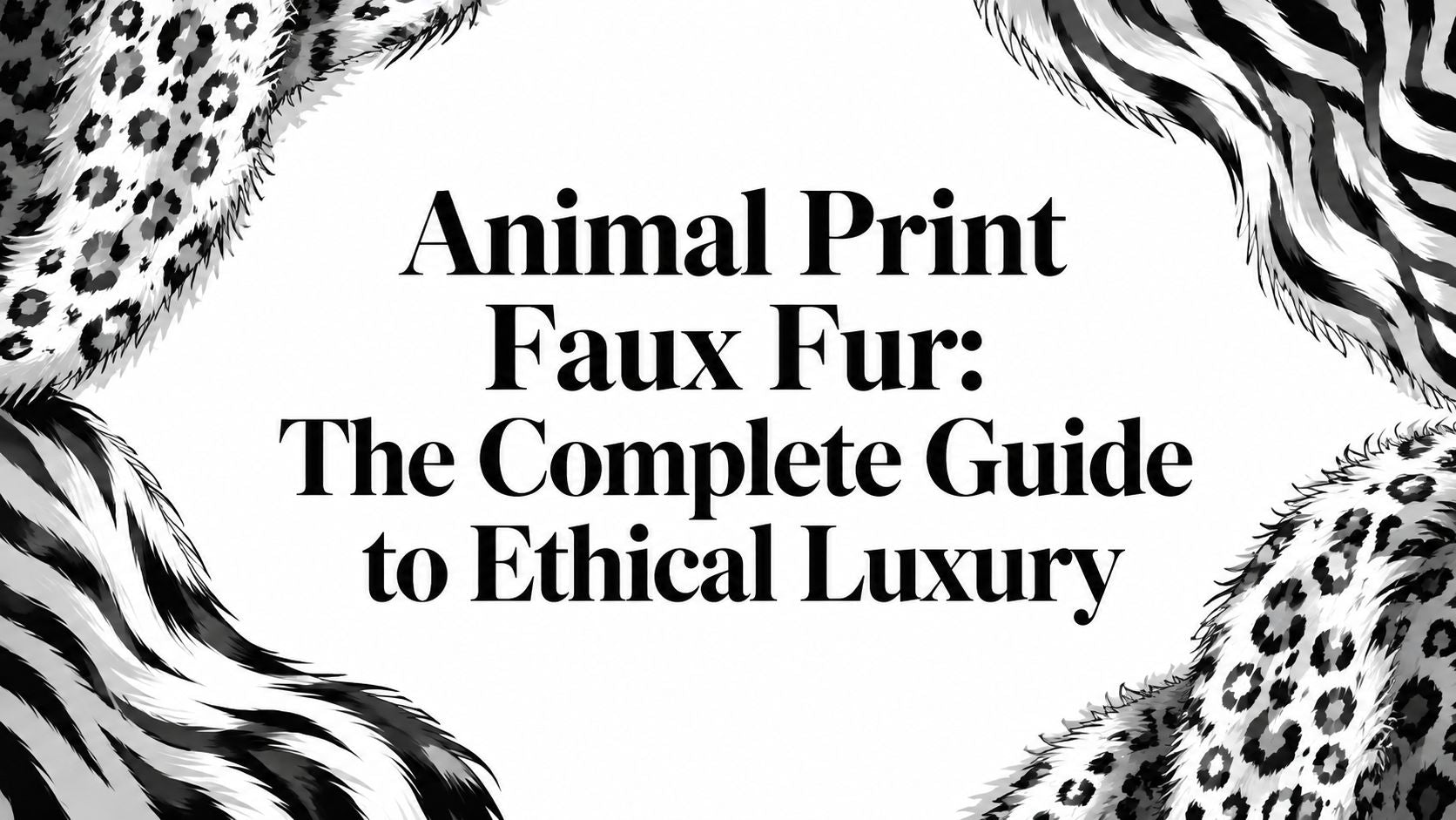 Animal Print Faux Fur: The Complete Guide to Ethical Luxury