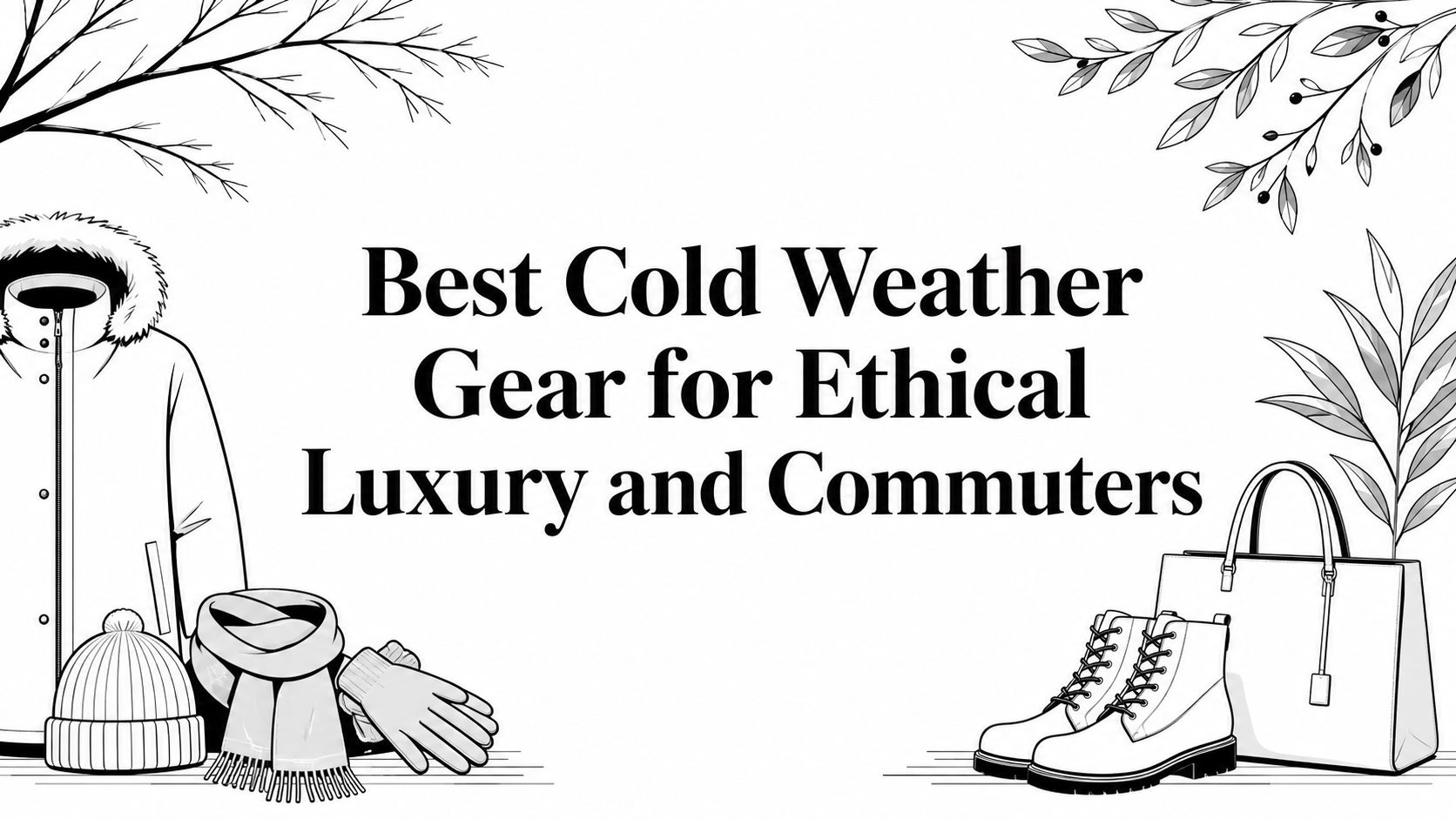 Best Cold Weather Gear for Ethical Luxury and Commuters