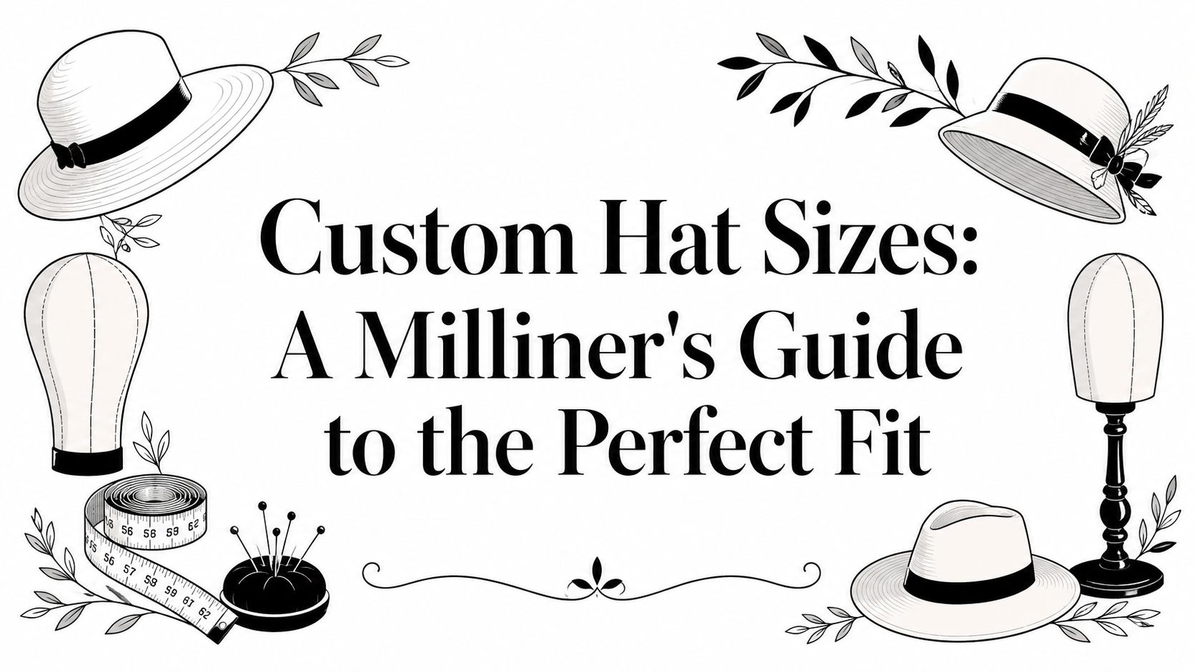 Custom Hat Sizes: A Milliner's Guide to the Perfect Fit