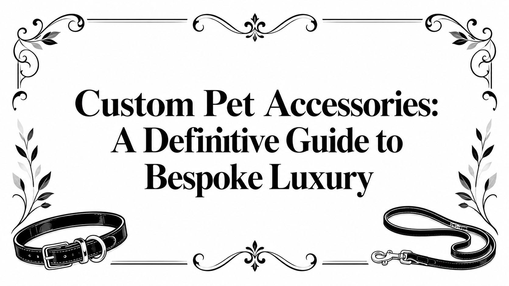 Custom Pet Accessories: A Definitive Guide to Bespoke Luxury