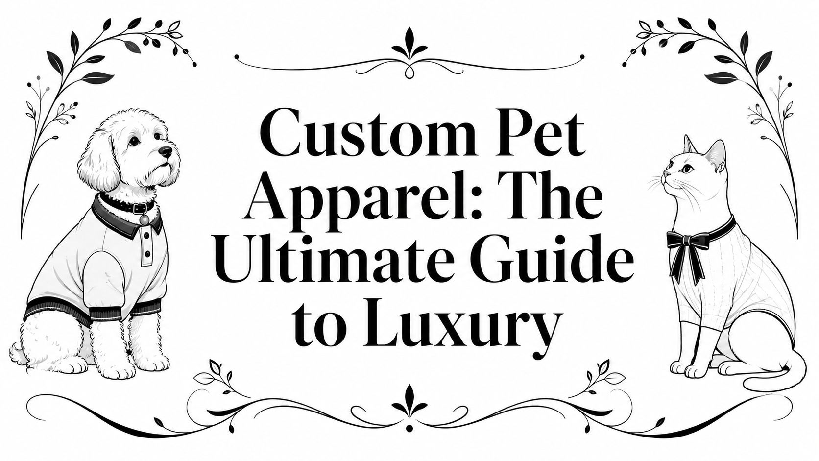 Custom Pet Apparel: The Ultimate Guide to Luxury