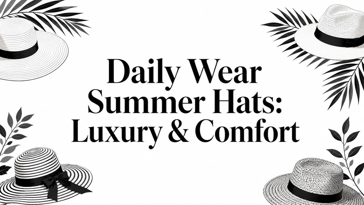 Daily Wear Summer Hats: Luxury & Comfort