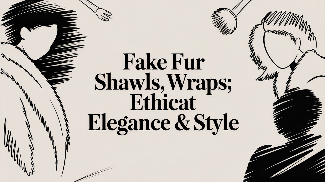 Faux Fur Shawls & Wraps: A Guide to Cruelty-Free Luxury