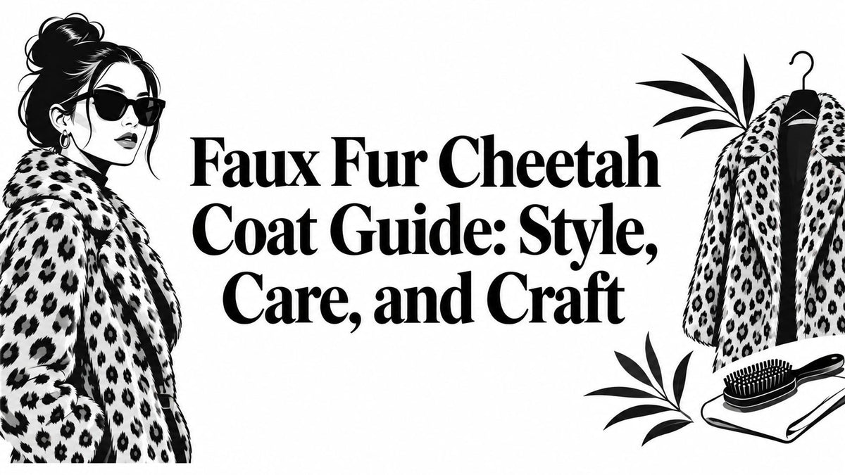 Faux Fur Cheetah Coat Guide: Style, Care, and Craft