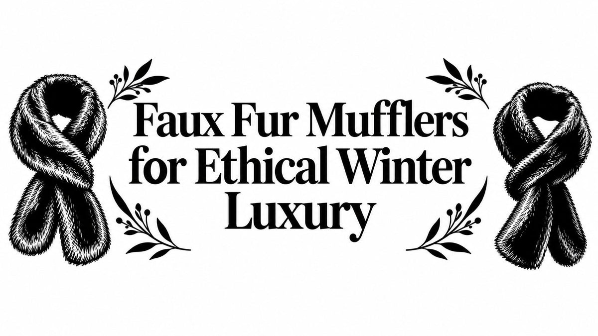 Faux Fur Mufflers for Ethical Winter Luxury