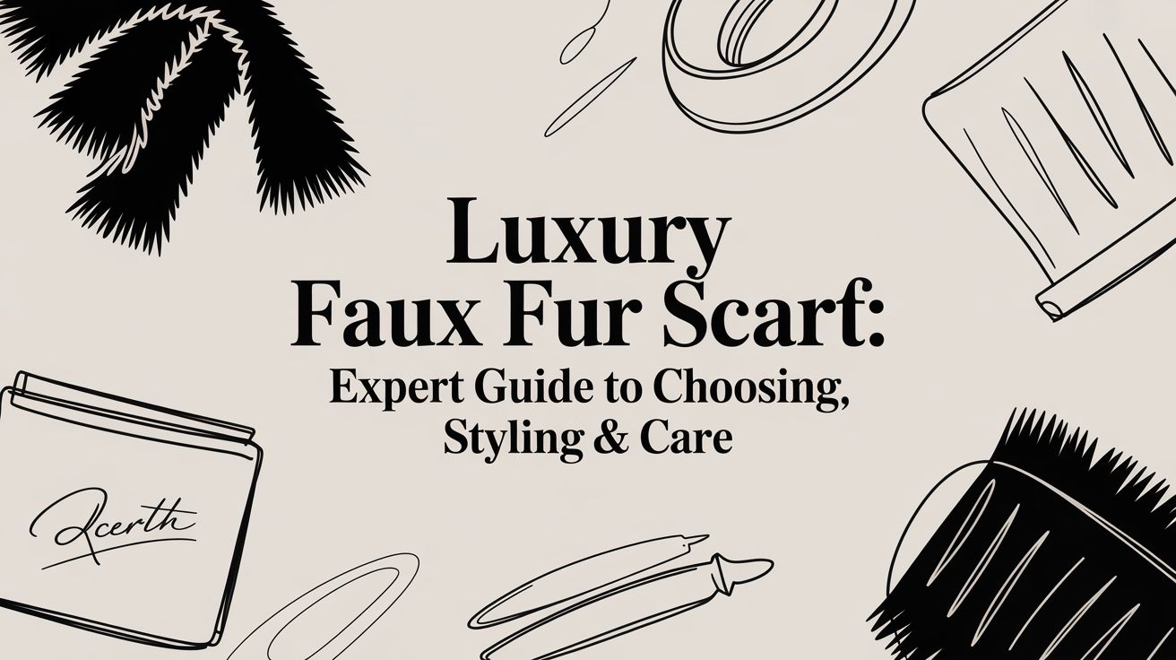 The Sophisticated Guide to Choosing, Styling & Caring for Your Faux Fur Scarf