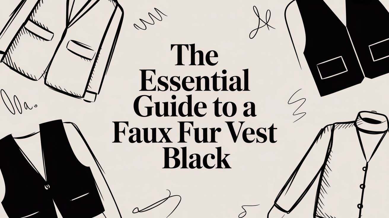 The Essential Guide to a Faux Fur Vest Black