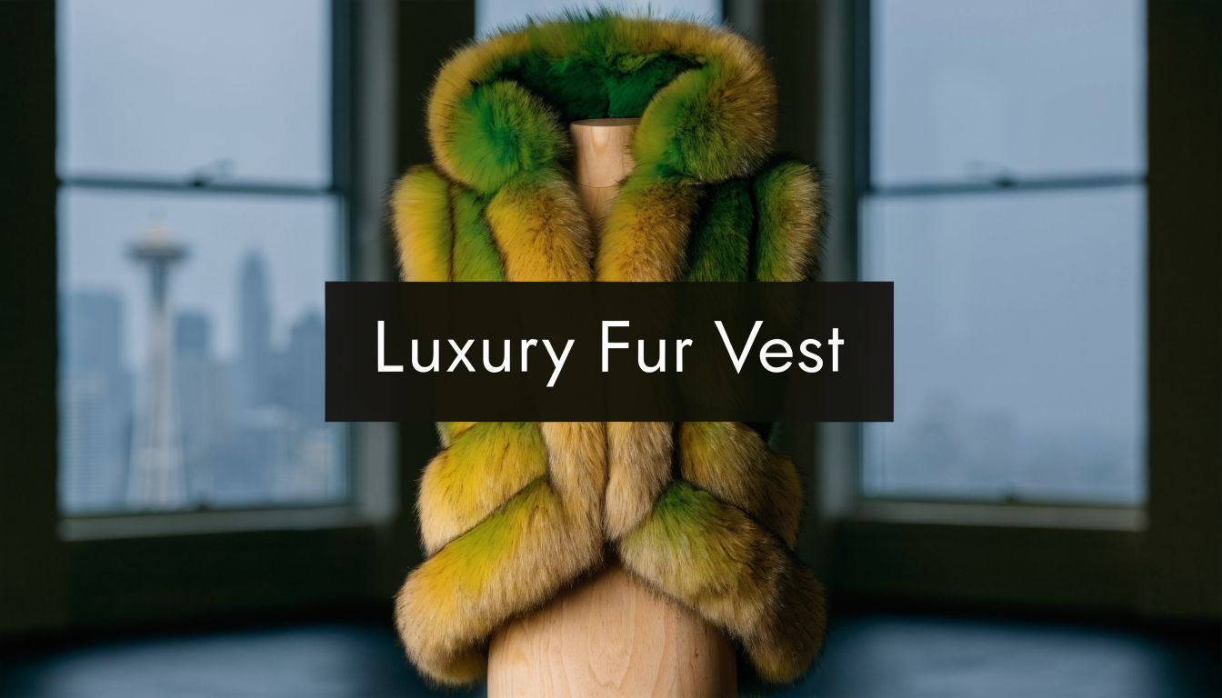 Luxury Fur Hooded Vest: Seattle's Finest