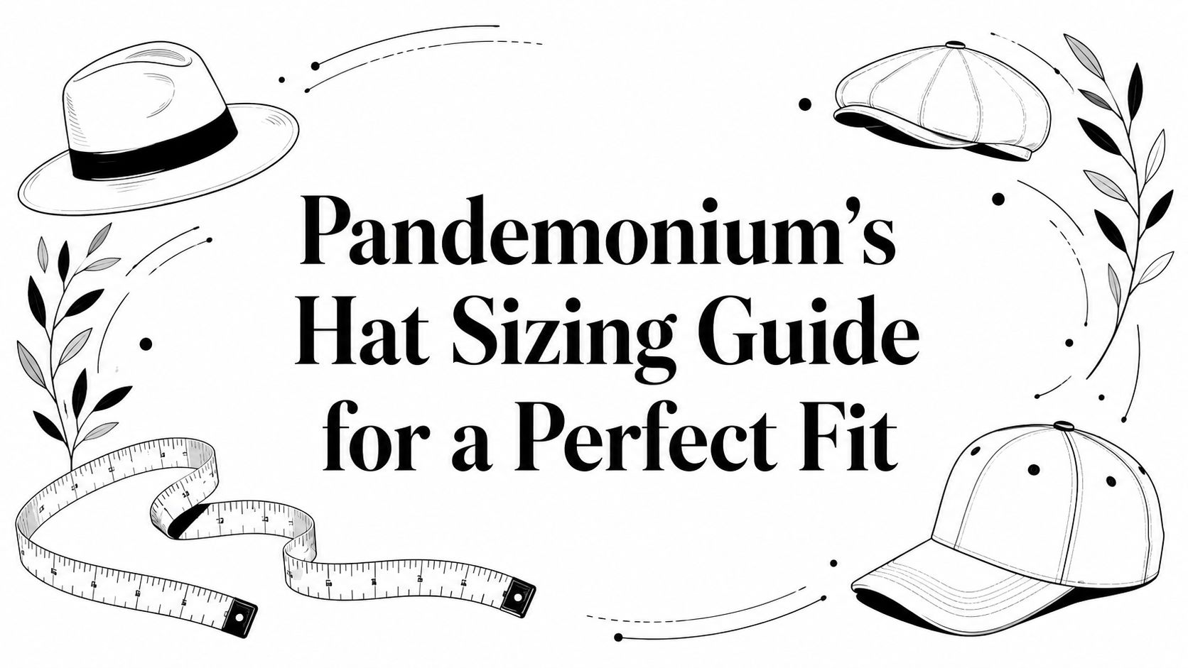 Pandemonium's Hat Sizing Guide for a Perfect Fit
