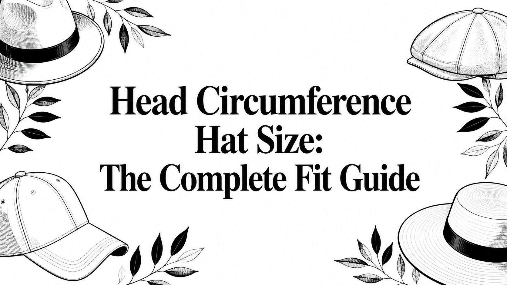 Head Circumference Hat Size: The Complete Fit Guide