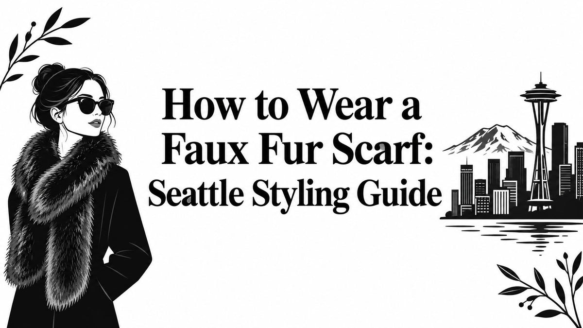 How to Wear a Faux Fur Scarf: Seattle Styling Guide