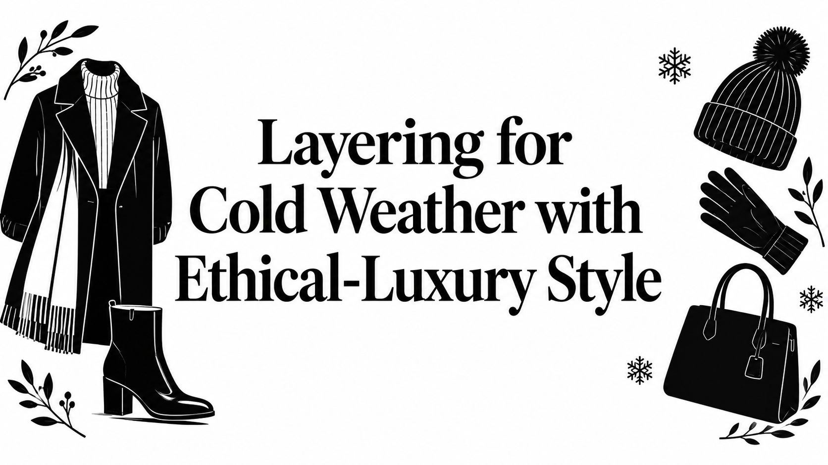 Layering for Cold Weather with Ethical-Luxury Style