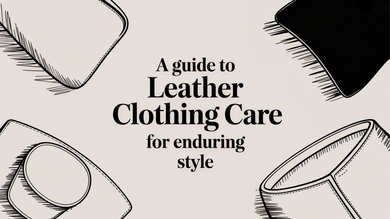 A Guide to Leather Clothing Care for Enduring Style