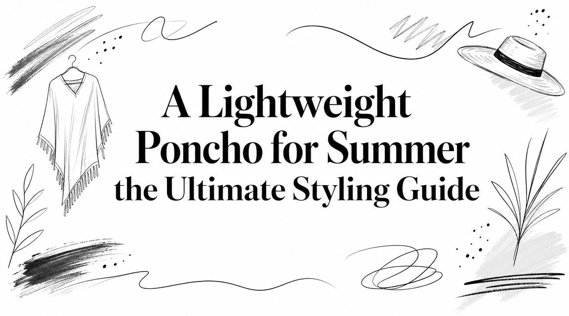 A Lightweight Poncho for Summer the Ultimate Styling Guide