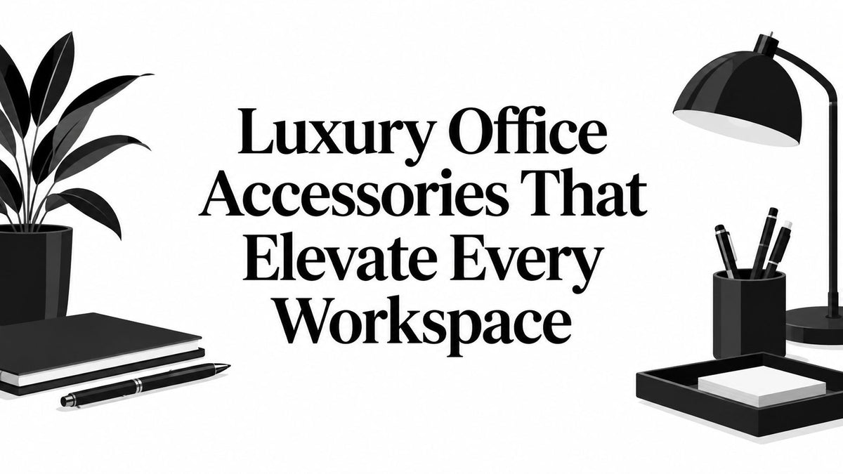 Luxury Office Accessories That Elevate Every Workspace