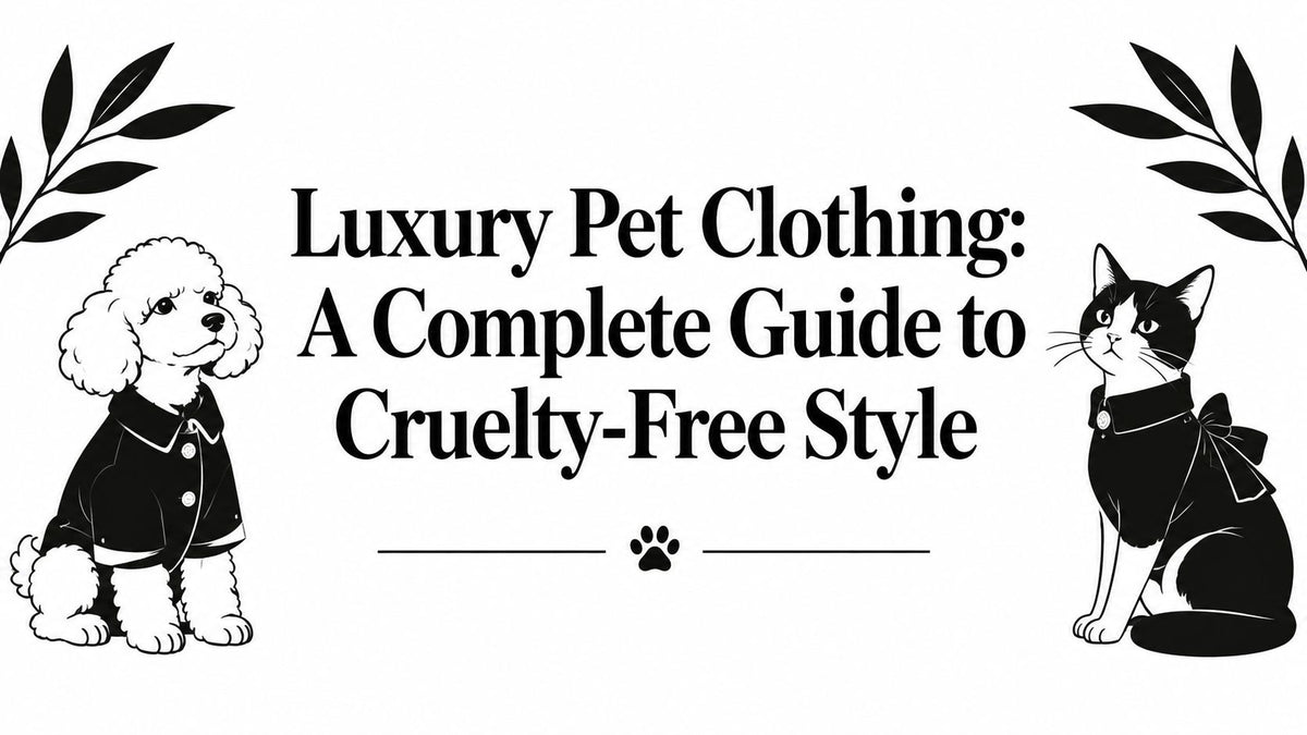 Luxury Pet Clothing: A Complete Guide to Cruelty-Free Style
