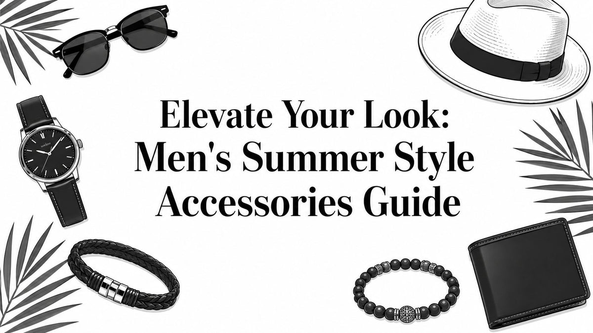 Elevate Your Look: Men's Summer Style Accessories Guide