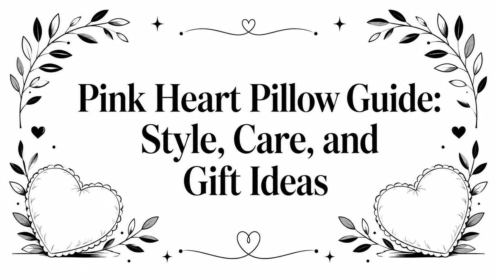 Pink Heart Pillow Guide: Style, Care, and Gift Ideas