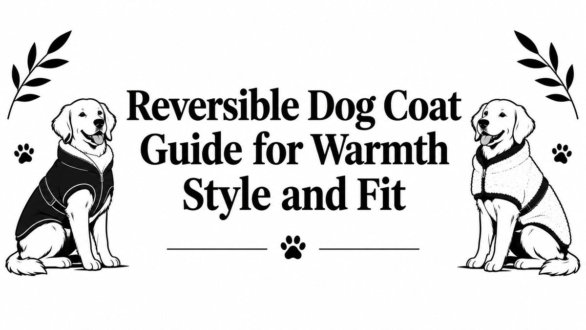 Reversible Dog Coat Guide for Warmth Style and Fit