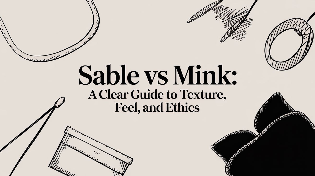 Sable vs Mink: A Guide to Cruelty-Free Texture and Feel