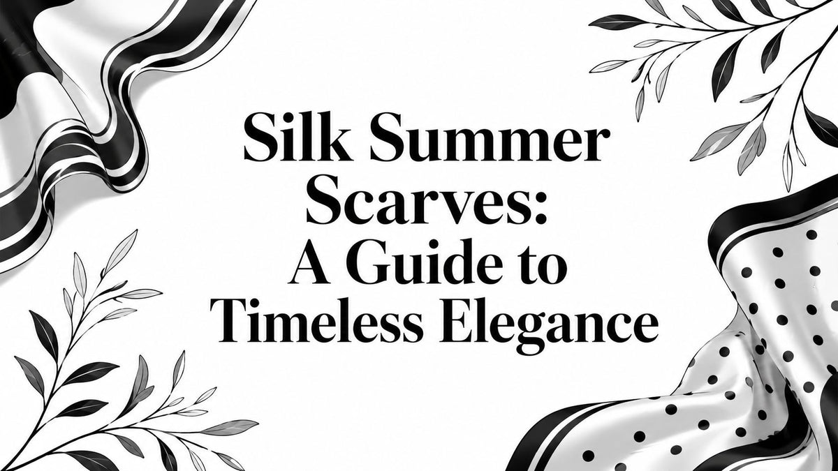 Silk Summer Scarves: A Guide to Timeless Elegance