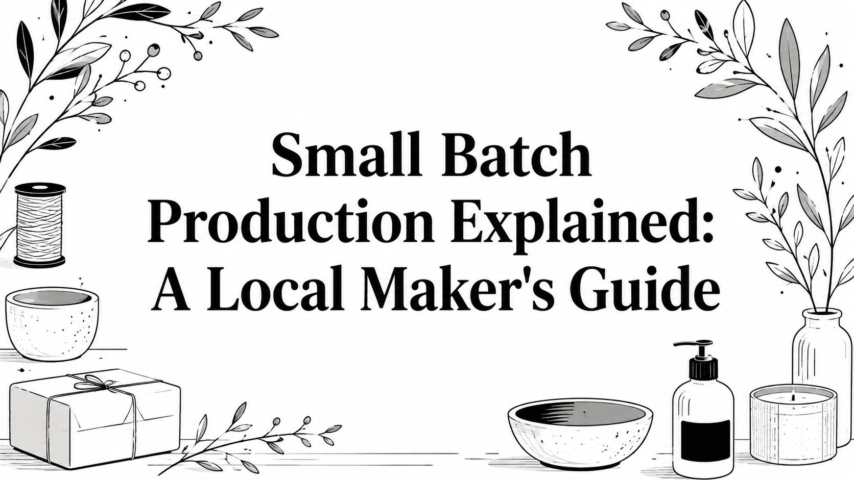 Small Batch Production Explained: A Local Maker's Guide