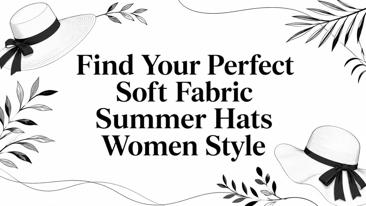 Find Your Perfect Soft Fabric Summer Hats Women Style