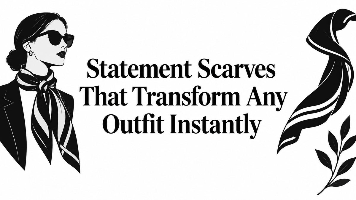 Statement Scarves That Transform Any Outfit Instantly