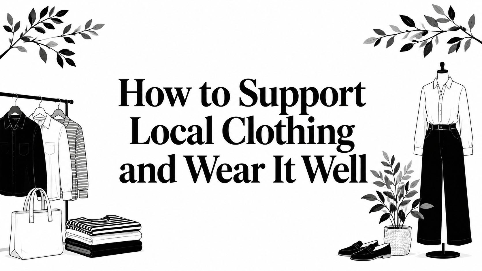 How to Support Local Clothing and Wear It Well