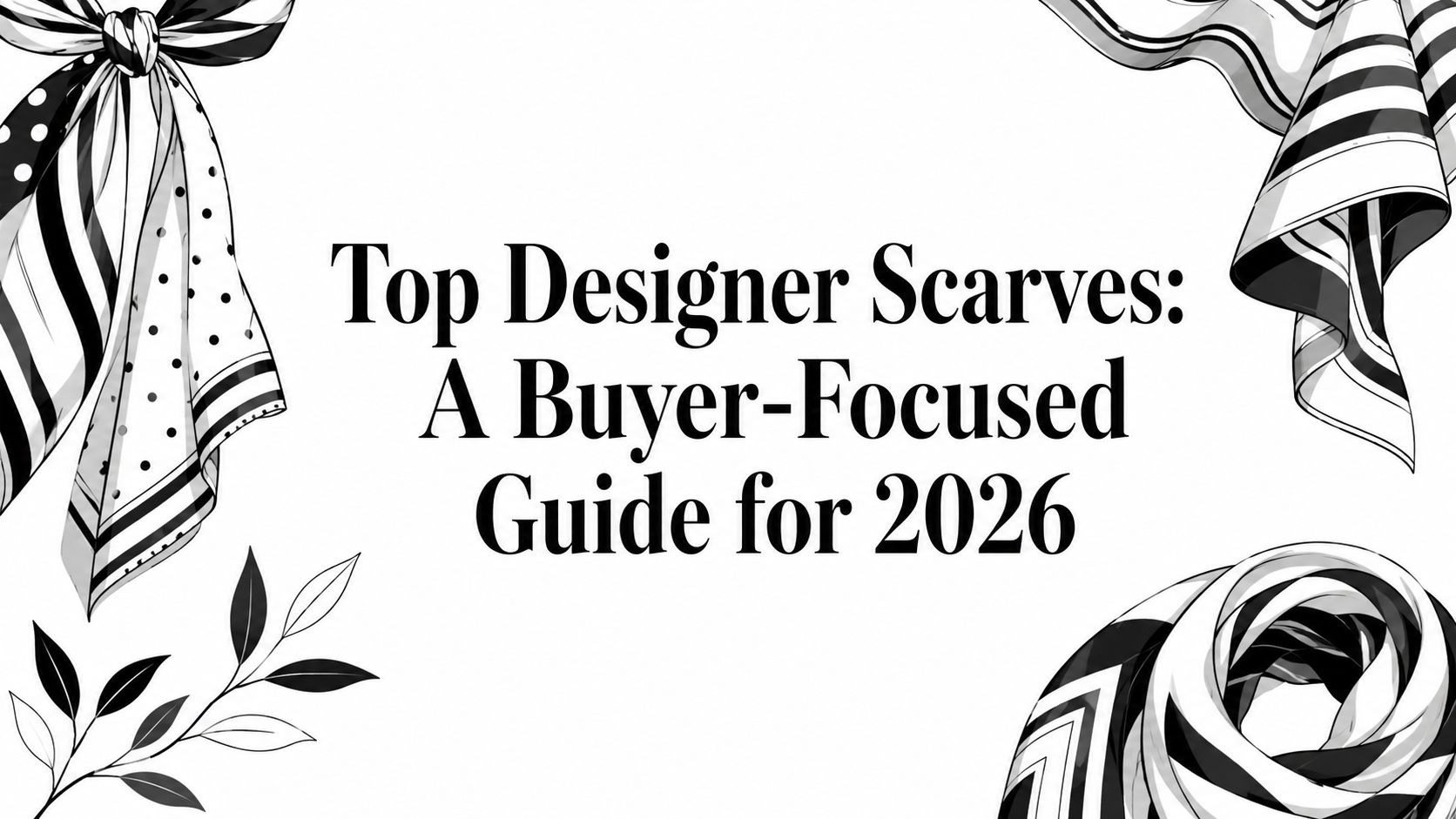 Top Designer Scarves: A Buyer-Focused Guide for 2026