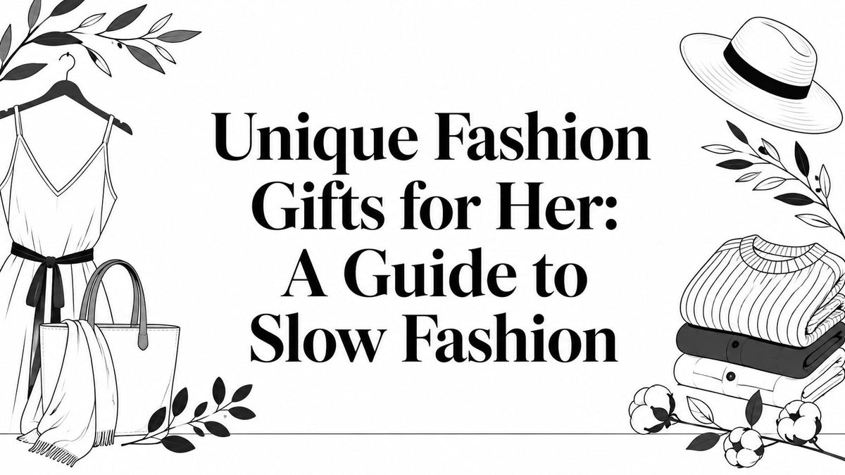 Unique Fashion Gifts for Her: A Guide to Slow Fashion