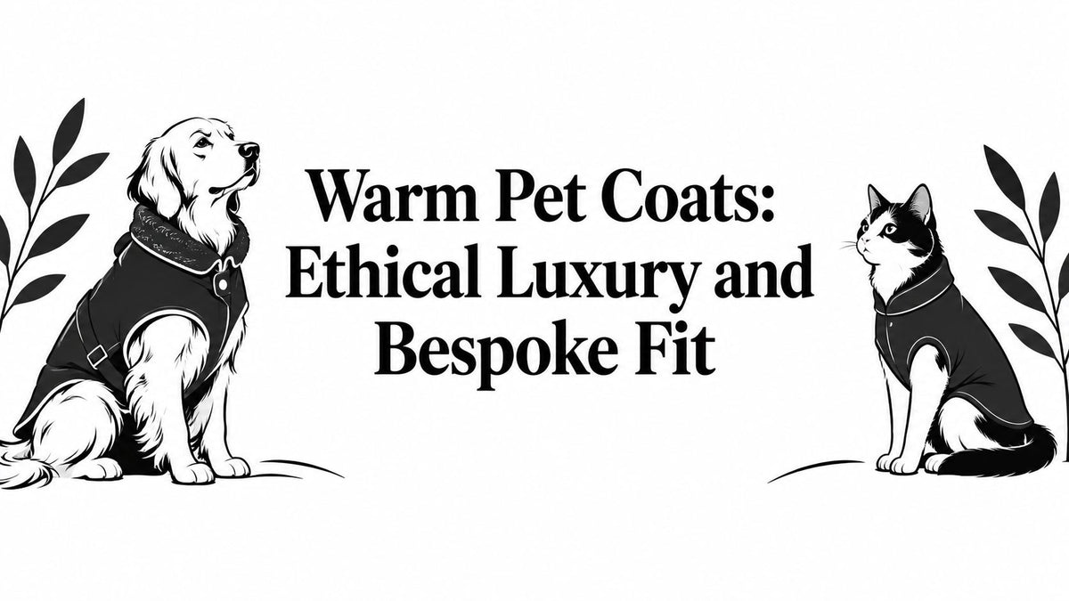 Warm Pet Coats: Ethical Luxury and Bespoke Fit