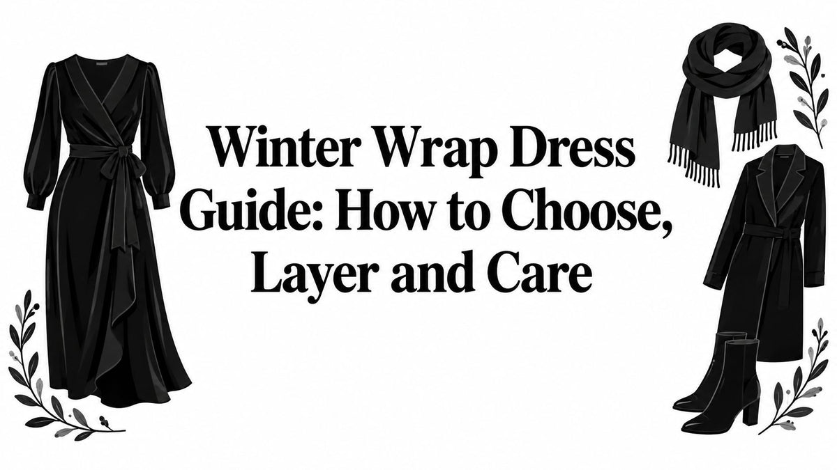 Winter Wrap Dress Guide: How to Choose, Layer and Care