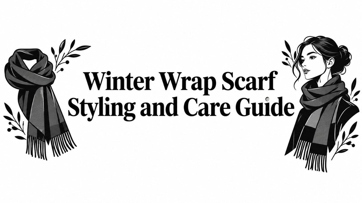 Winter Wrap Scarf Styling and Care Guide