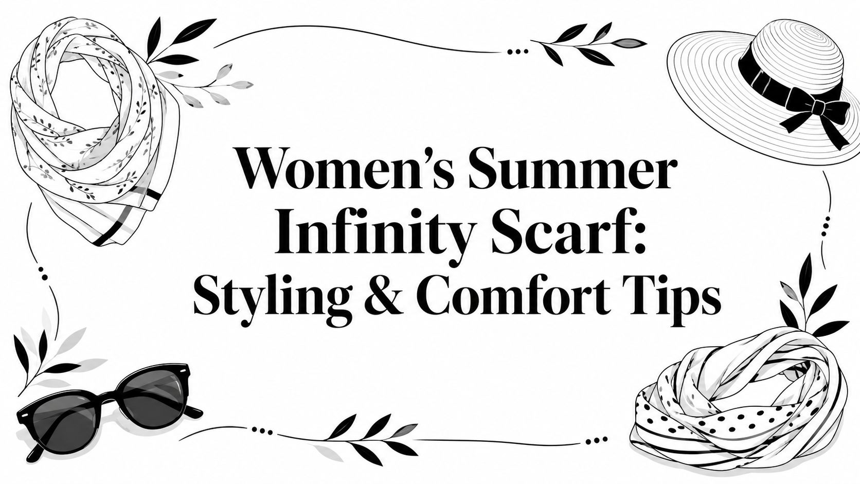 Women's Summer Infinity Scarf: Styling & Comfort Tips