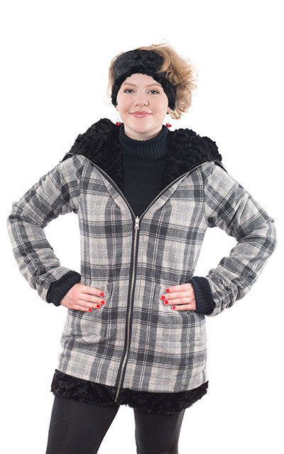 Bardot Coat - designer, small batch, handmade in Seattle, WA USA