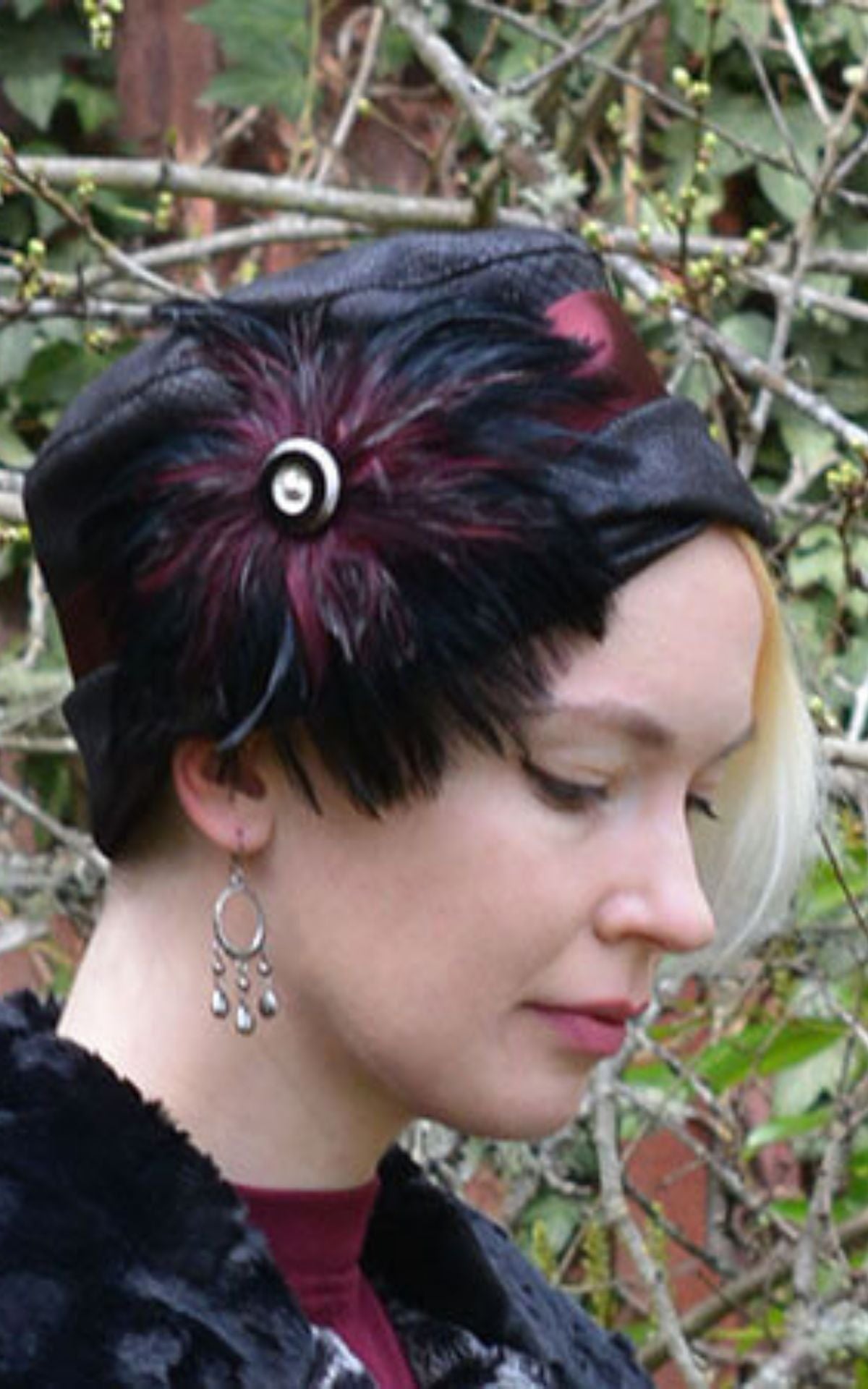 Lola Cloche Hat Collection | Luxury Faux Fur 8mm Sepia | handmade Seattle, WA USA by Pandemonium Hats